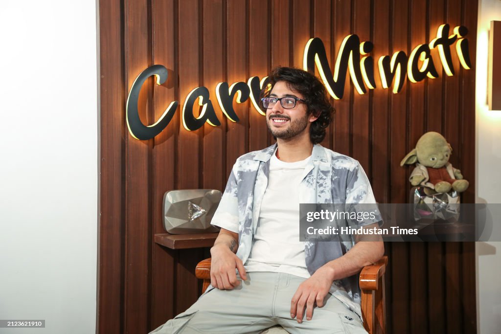 HT Exclusive: Profile Shoot Of YouTuber CarryMinati
