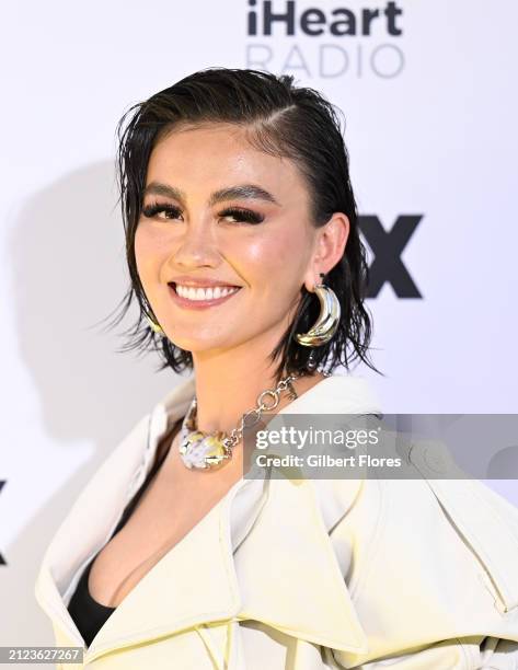 Agnez Mo at the 2024 iHeartRadio Music Awards held at the Dolby Theatre on April 1, 2024 in Los Angeles, California.
