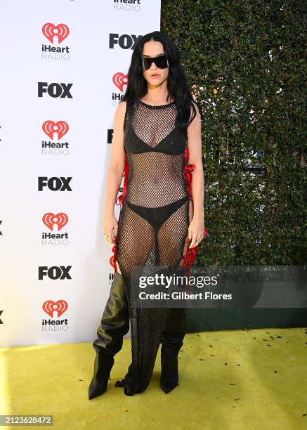 Katy Perry at the 2024 iHeartRadio Music Awards held at the Dolby Theatre on April 1, 2024 in Los Angeles, California.