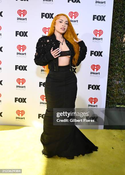 Ice Spice at the 2024 iHeartRadio Music Awards held at the Dolby Theatre on April 1, 2024 in Los Angeles, California.