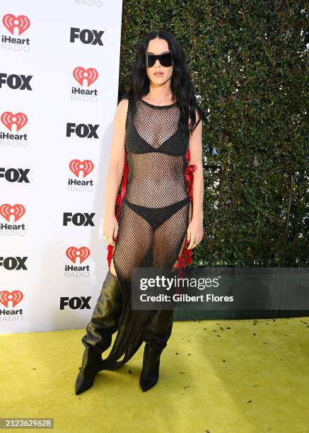 Katy Perry at the 2024 iHeartRadio Music Awards held at the Dolby Theatre on April 1, 2024 in Los Angeles, California.