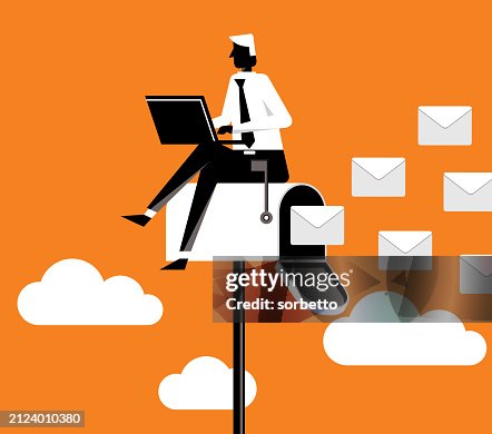 Email Businessman High-Res Vector Graphic - Getty Images