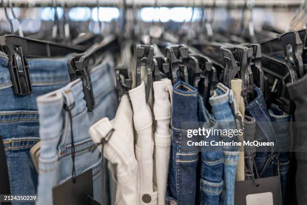 Custom Jean Rack 1,022 Denim Rack Stock Photos, High-Res Pictures, and Images - Getty Images