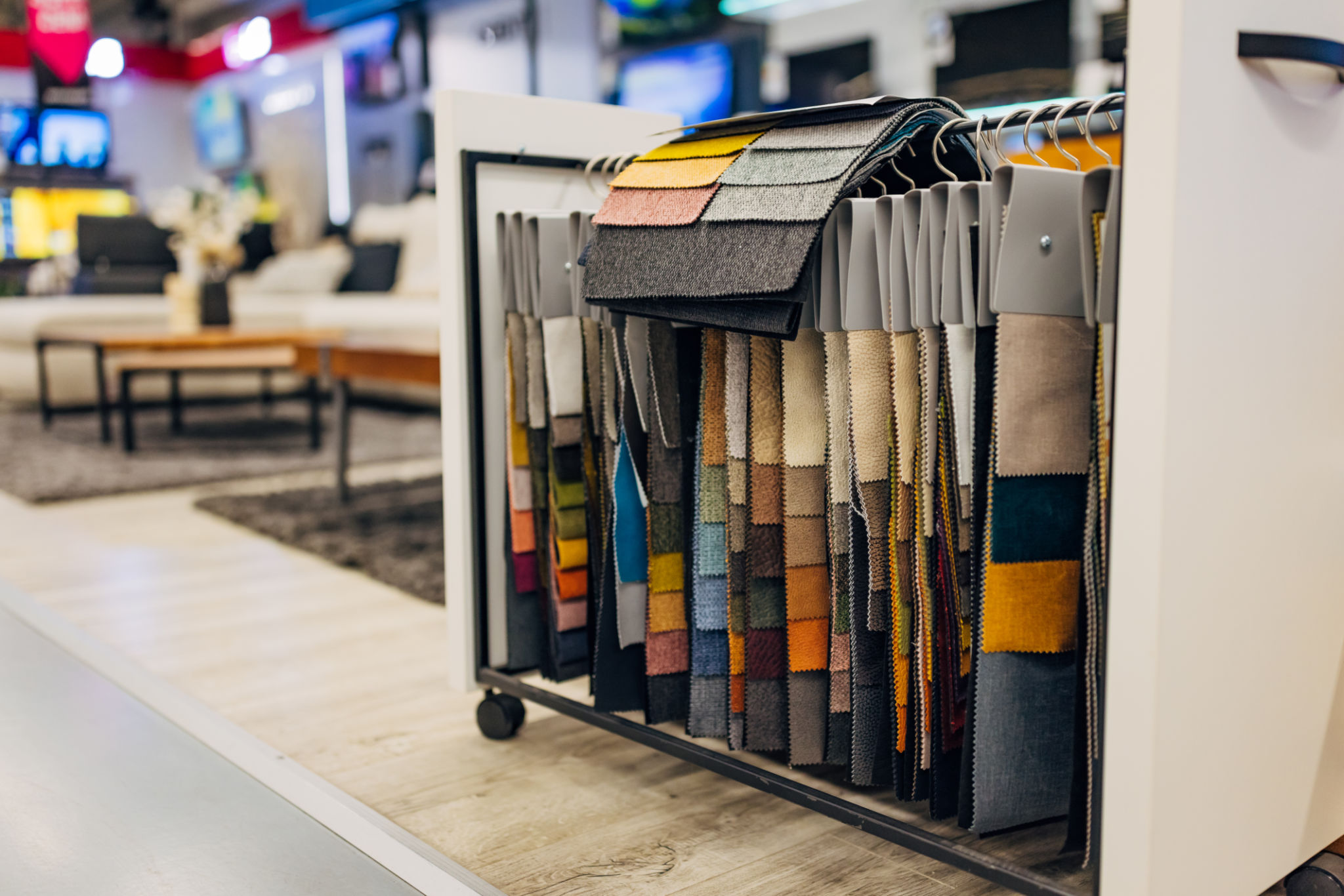 modern furniture showroom