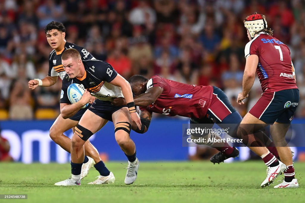 Super Rugby Pacific Rd 6 - Queensland Reds v ACT Brumbies