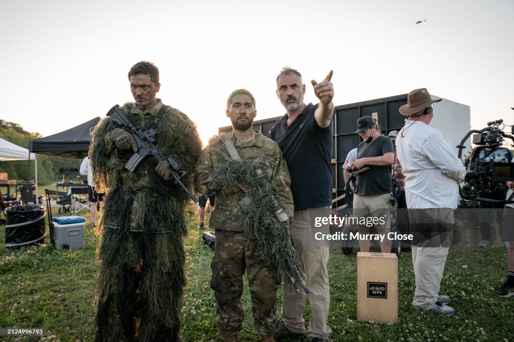 On The Set Of "Civil War", Atlanta, USA, 2024