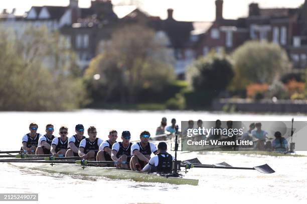 Jelmer Bennema, Harry Glenister, Saxon Stacey, James Doran, Elias Kun, Frederick Roper, Leonard Jenkins, Elliot Kemp and William Denegri of Oxford...