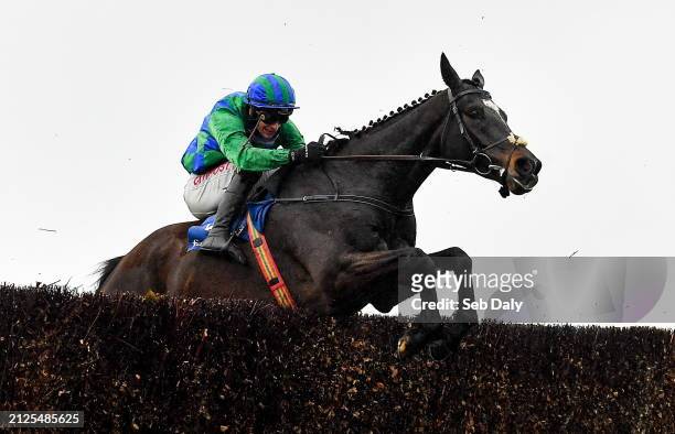 Meath , Ireland - 1 April 2024; Appreciate It, with Paul Townend up, during the McInerney Properties Fairyhouse Steeplechase on day three of the...