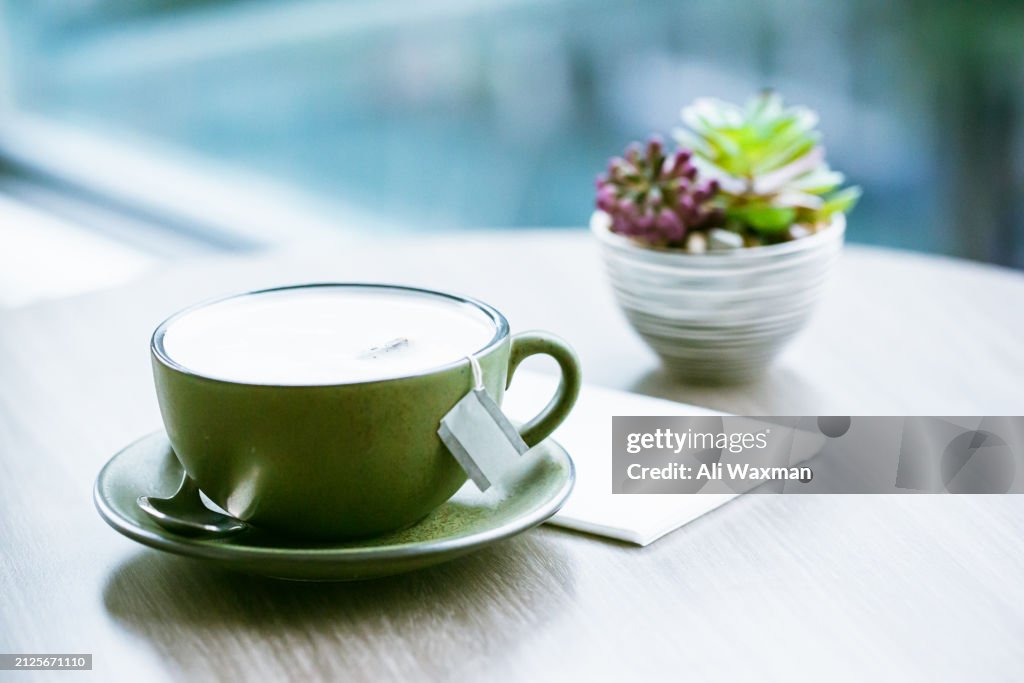 Cup of earl grey tea
