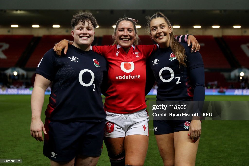 Hannah Boterman Hannah Botterman of England poses for a photograph with Georgia Evans ...