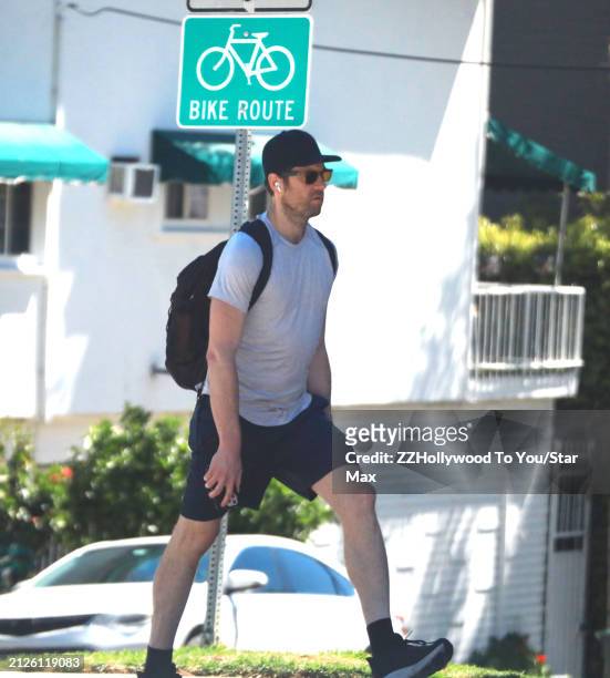 Billy Eichner is seen on April 01, 2024 in Los Angeles, California.