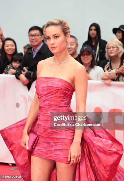 Brie Larson seen at Warner Bros. Presents JUST MERCY Premiere Gala at the Toronto International Film Festival, Toronto, Canada - 6 Sep 2019