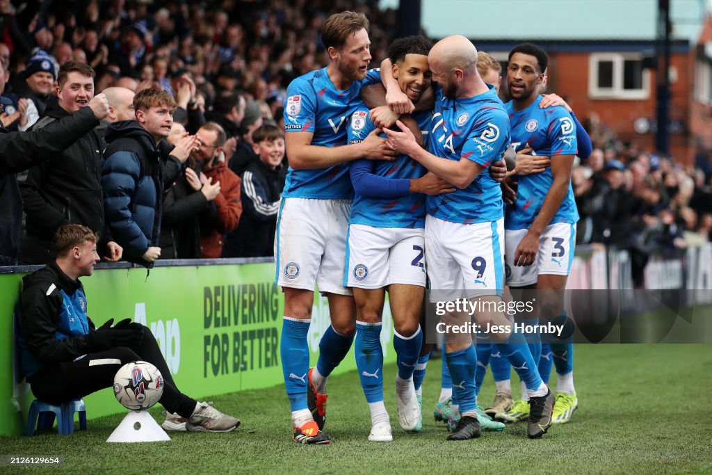 Stockport County v AFC Wimbledon - Sky Bet League Two