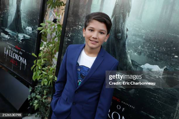 Roman Christou seen at New Line Cinema Premiere of 'The Curse of La Llorona' at The Egyptian Theatre, Los Angeles, CA, USA - 15 April 2019