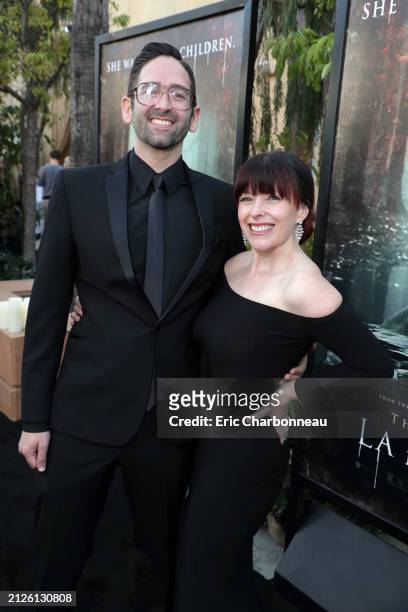 Michael Chaves, Director, Dina Chaves seen at New Line Cinema Premiere of 'The Curse of La Llorona' at The Egyptian Theatre, Los Angeles, CA, USA -...