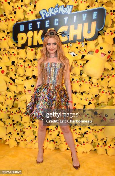 Katherine Newton seen at Pokémon Detective Pikachu influencer screening after party, Los Angeles USA - 9th May 2019