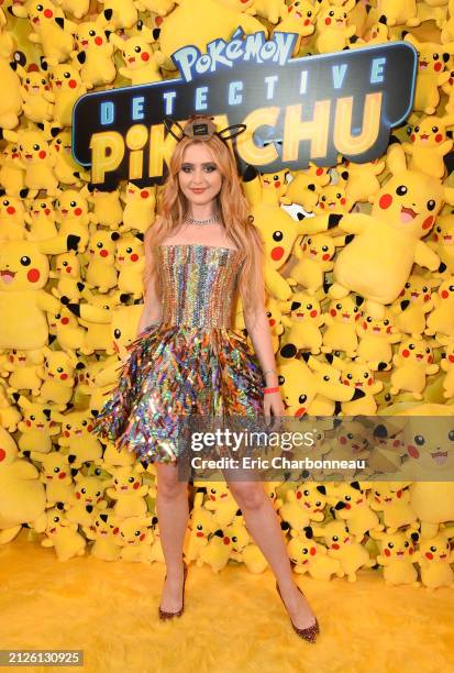 Katherine Newton seen at Pokémon Detective Pikachu influencer screening after party, Los Angeles USA - 9th May 2019