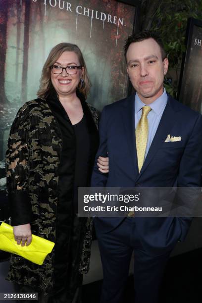 Mikki Daughtry, Writer, Tobias Iaconis, Writer, seen at New Line Cinema Premiere of 'The Curse of La Llorona' at The Egyptian Theatre, Los Angeles,...