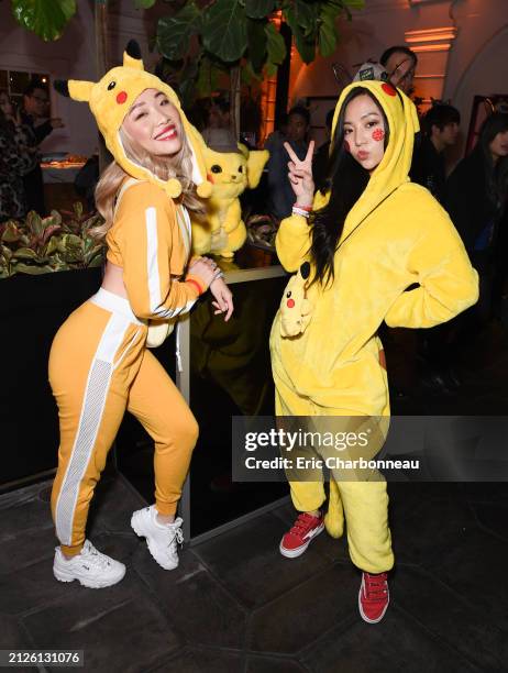 Fans seen at Pokémon Detective Pikachu influencer screening after party, Los Angeles USA - 9th May 2019