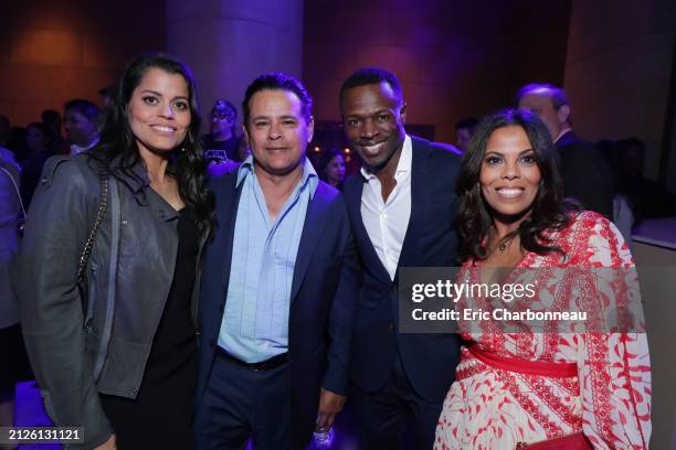 Marisol Ramirez, Raymond Cruz, Sean Patrick Thomas, Aonika Laurent seen at New Line Cinema Premiere of 'The Curse of La Llorona' at The Egyptian...