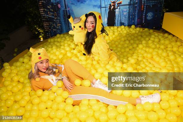 Fans seen at Pokémon Detective Pikachu influencer screening after party, Los Angeles USA - 9th May 2019