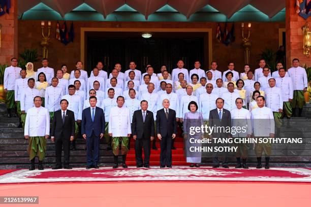 Hun San 1,757 President Of Cambodia Hun Sen Stock Photos, High-Res Pictures ...