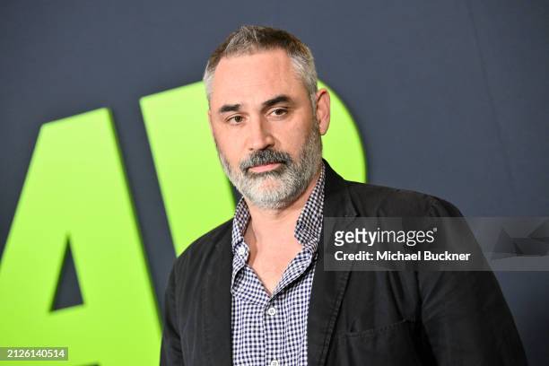 Alex Garland at the Los Angeles special screening of "Civil War" held at Ted Mann Theater at the Academy Museum of Motion Pictures on April 2, 2024...