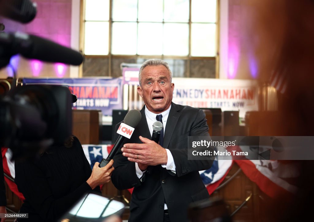 Candidate RFK Jr. Holds Cesar Chavez Day Event As He Pushes Latino Outreach In His Presidential Bid