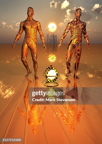 The Evolution Of Transhuman High-Res Vector Graphic - Getty Images