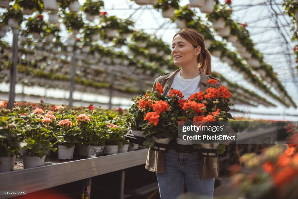 Eco Friendly Female Gardner