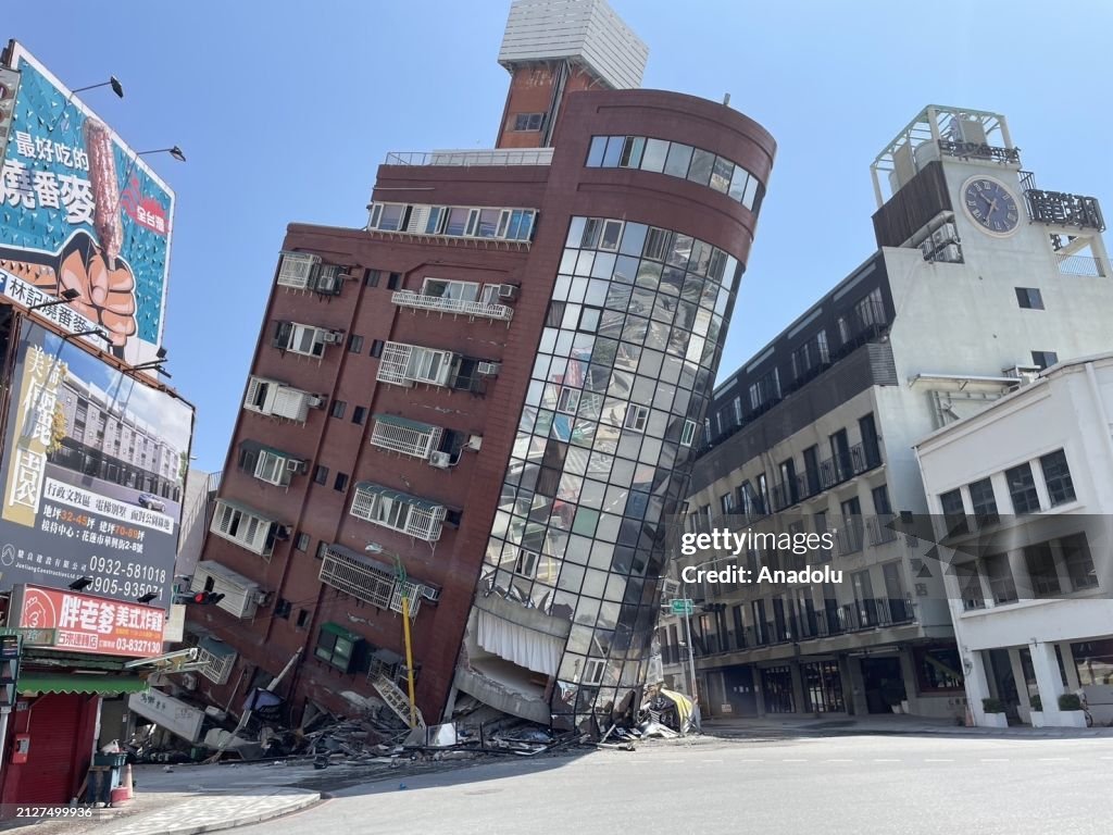 Taiwan's largest earthquake in 25 years leaves 4 dead, hundreds injured