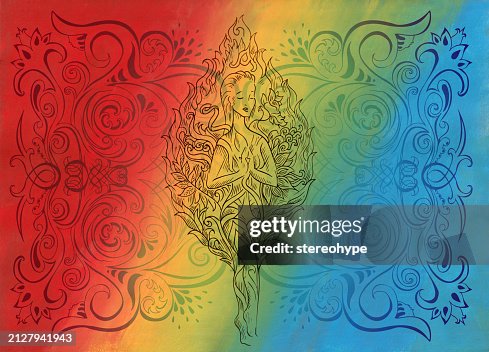 Rainbow light goddess Rainbow light goddess