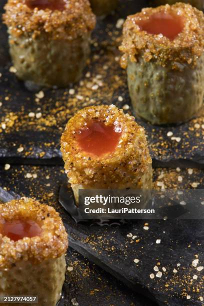 bloody mary dill pickle shots - bloody mary stock pictures, royalty-free photos & images