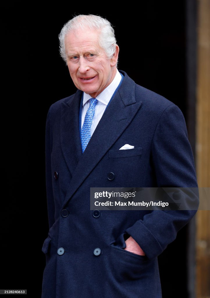 The Royal Family Attend The 2024 Easter Mattins Service