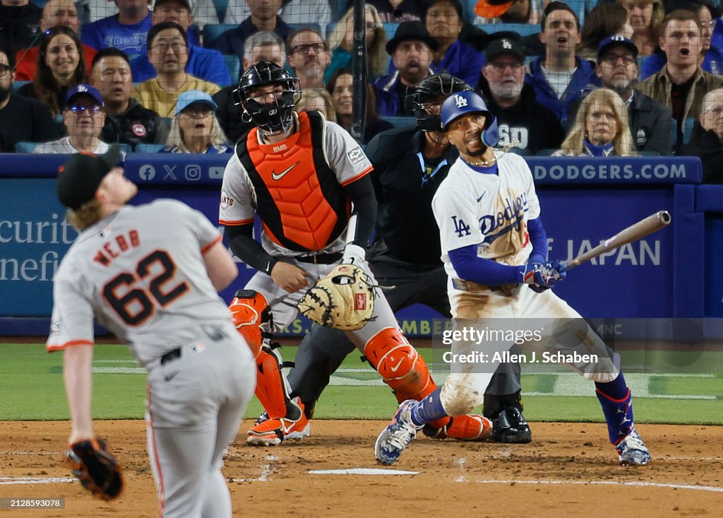 Dodgers vs Giants