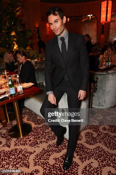 Mark-Francis Vandelli attends the launch of Mimosa Riviera Cuisine London at The Langham on April 3, 2024 in London, England.