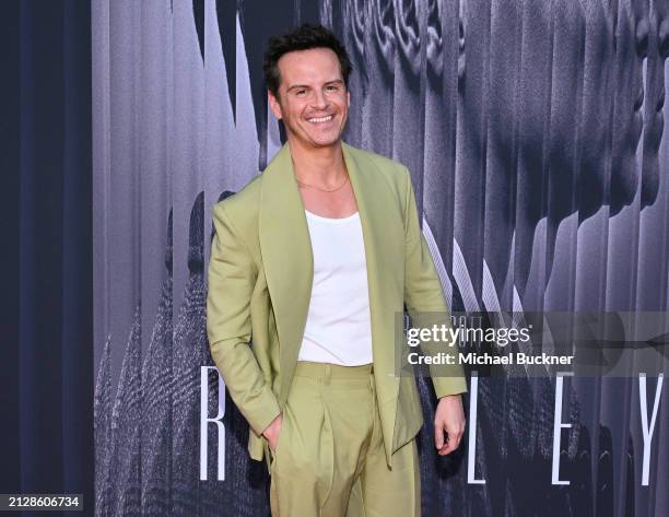 Andrew Scott at the premiere of Netflix's "Ripley" held at The Egyptian Theatre Hollywood on April 3, 2024 in Los Angeles, California.