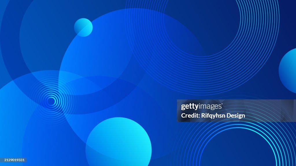 Modern abstract blue technology background. Suit for banner, brochure, flyer, poster, website, landing page and more