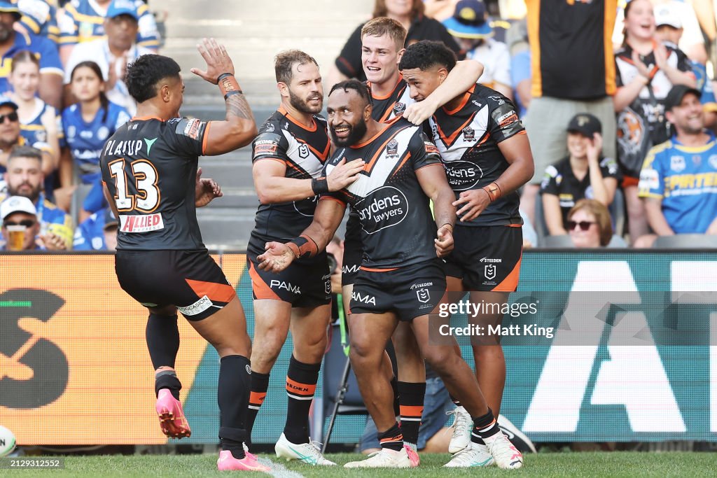 NRL Rd 4 - Eels v Tigers