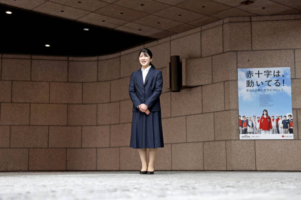 JPN: Princess Aiko Starts Working At Japan Red Cross