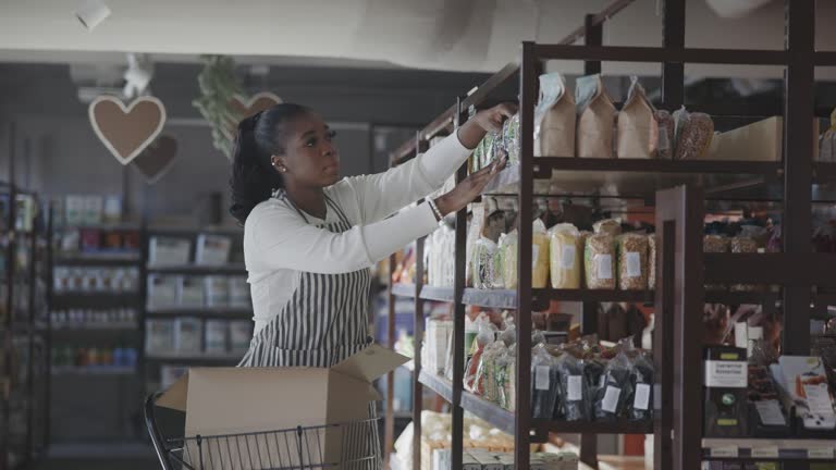 Store Restocking Grocery Store Worker Restocking Shelves Videos and HD Footage - Getty ...