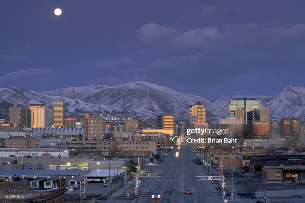 Salt Lake City skyline