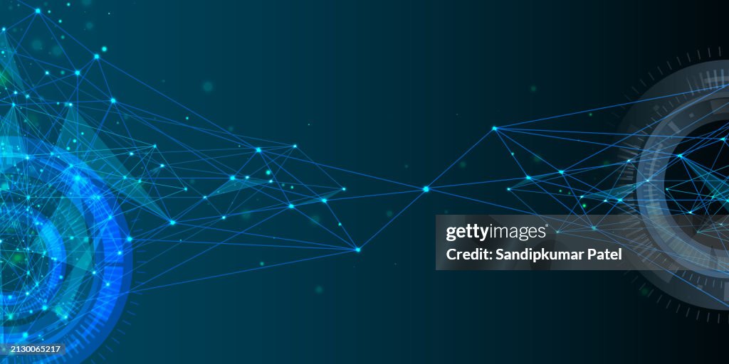 Technology Network Background High-Res Vector Graphic - Getty Images