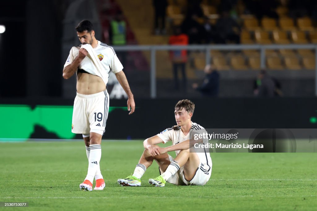 Roma puts their Champions League spot at risk with a setback at the seaside