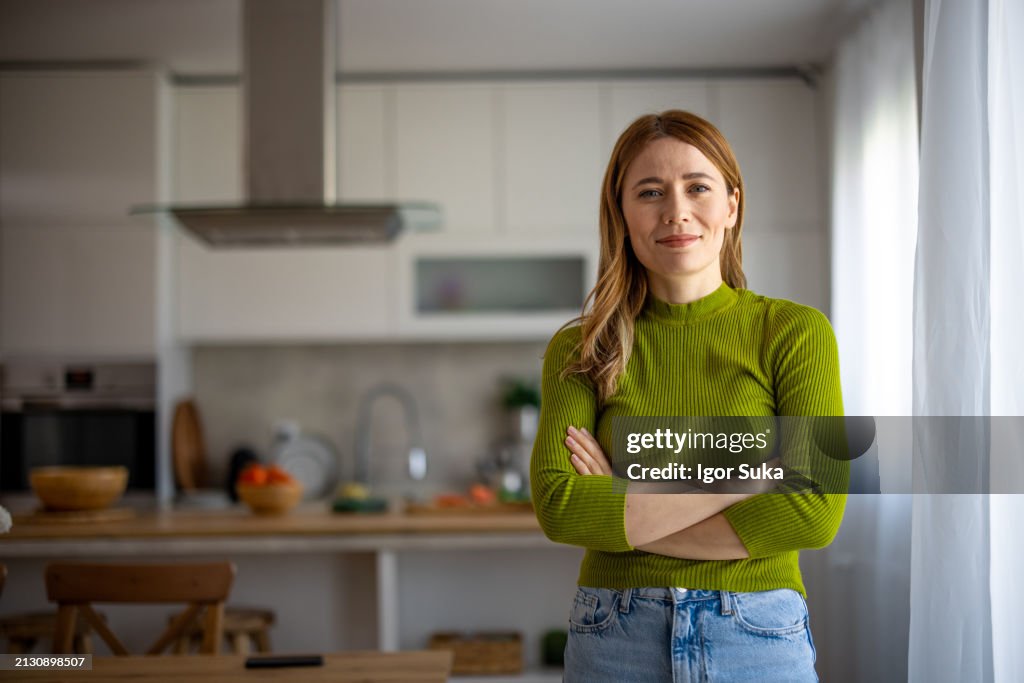 Portrait of a beautiful woman