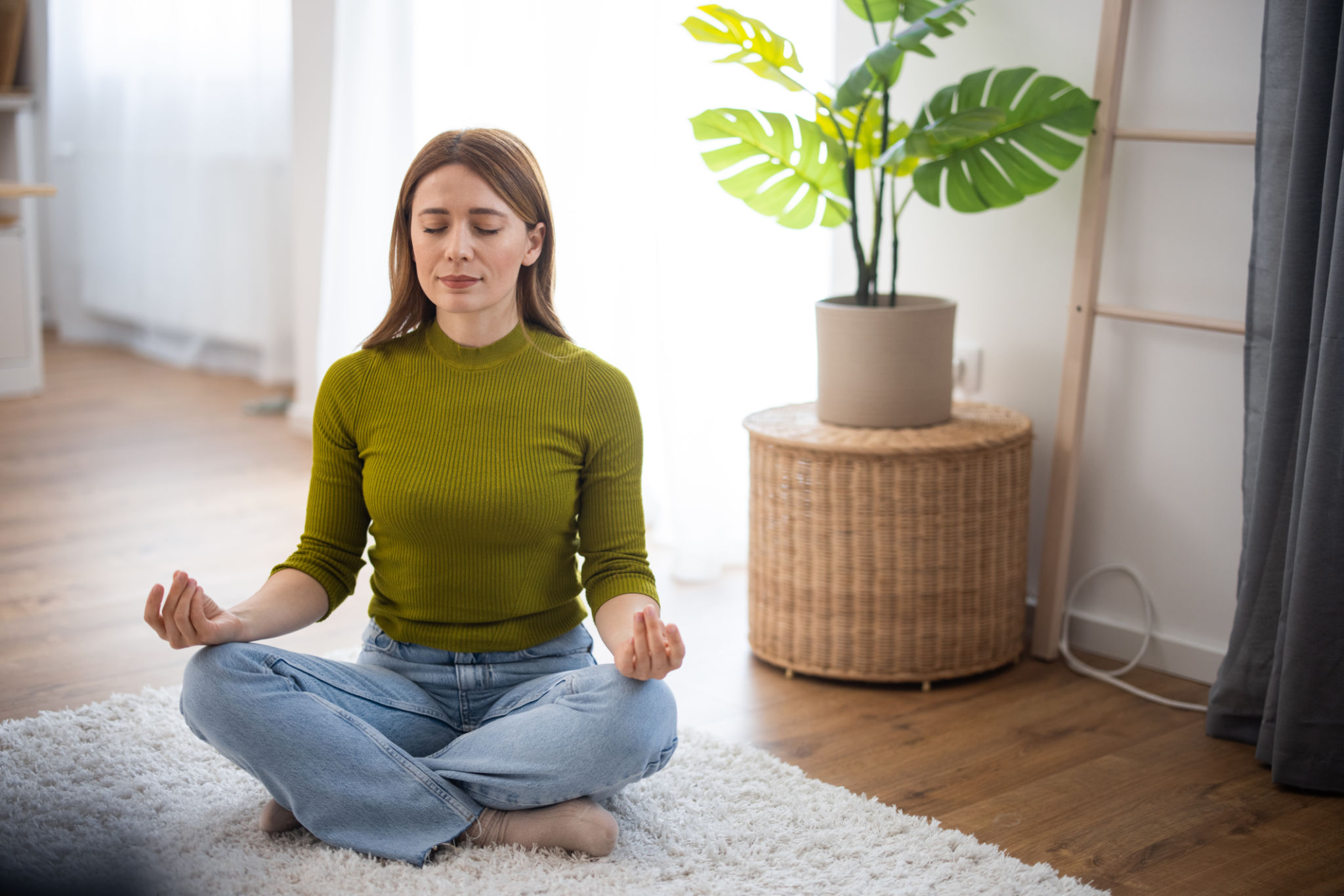 meditação mulher