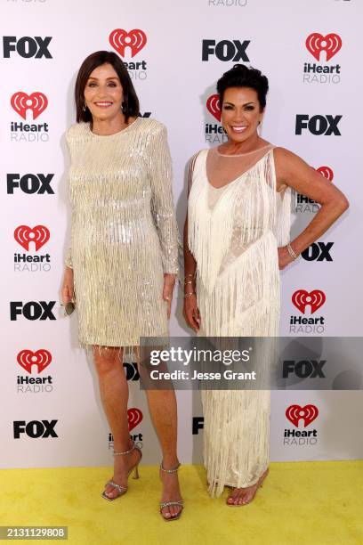 Kathy Swarts and Susan Noles attend the 2024 iHeartRadio Music Awards at Dolby Theatre in Los Angeles, California on April 01, 2024. Broadcasted live...