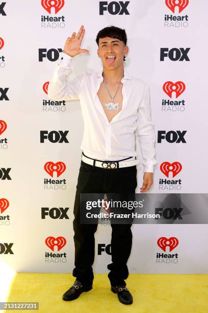 Attends the 2024 iHeartRadio Music Awards at Dolby Theatre on April 01, 2024 in Hollywood, California.