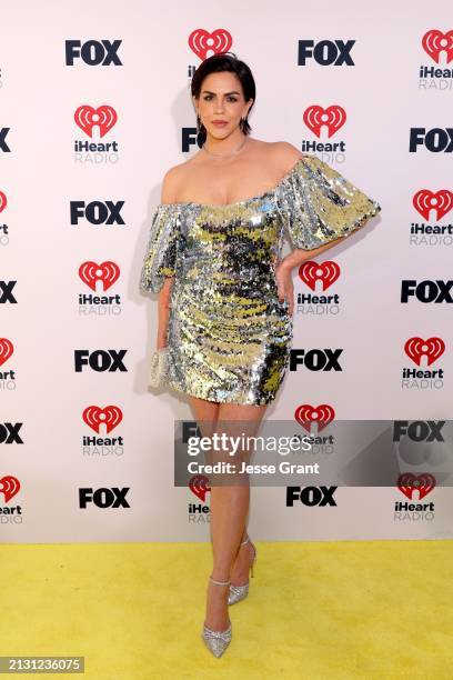 Katie Maloney attends the 2024 iHeartRadio Music Awards at Dolby Theatre in Los Angeles, California on April 01, 2024. Broadcasted live on FOX.