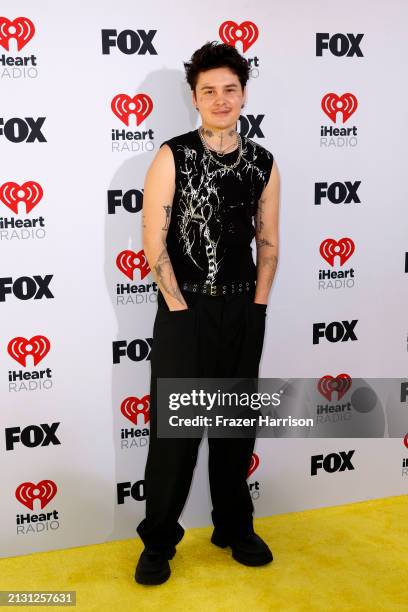 Jesse Sullivan attends the 2024 iHeartRadio Music Awards at Dolby Theatre on April 01, 2024 in Hollywood, California.